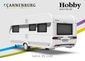 Buitenkant Hobby caravan modeljaar 2024 Hobby De Luxe 540ul back