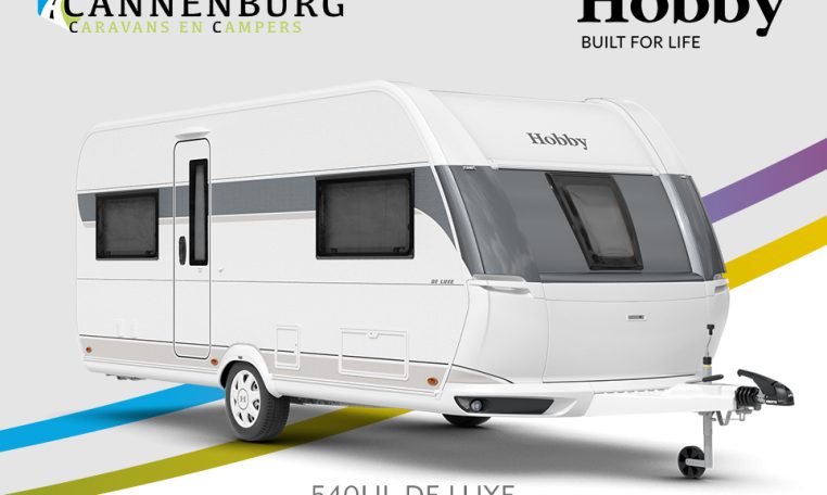Buitenkant Hobby caravan modeljaar 2024 Hobby De Luxe 540ul front