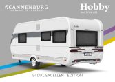 Buitenkant Hobby caravan modeljaar 2024 Hobby Excellent Edition 540ul back