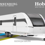 Buitenkant Hobby caravan modeljaar 2024 Hobby Maxia 660wqm front
