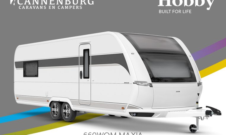 Buitenkant Hobby caravan modeljaar 2024 Hobby Maxia 660wqm front