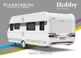 Buitenkant Hobby caravan modeljaar 2024 Hobby Prestige 560wlu back