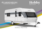 Buitenkant Hobby caravan modeljaar 2024 Hobby Prestige 560wlu front