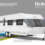 Buitenkant Hobby caravan modeljaar 2024 Hobby Prestige 720ukfe front