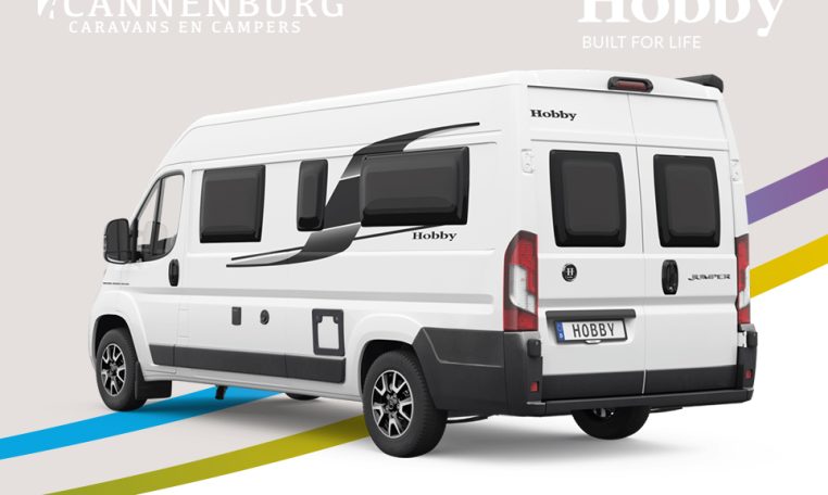 Hobby Vantana OnTour Edition K65 ET camper model 2024 exterieur achter wit