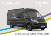 Hobby Vantana OnTour Edition K65 ET camper model 2024 exterieur voor zwart