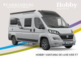 Hobby Vantana de luxe k60 ft camper model 2024 exterieur voor grijs