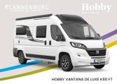 Hobby Vantana de luxe k60 ft camper model 2024 exterieur voor wit