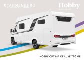 Hobby camper Optima De Luxe T65 GE model 2024 exterieur back