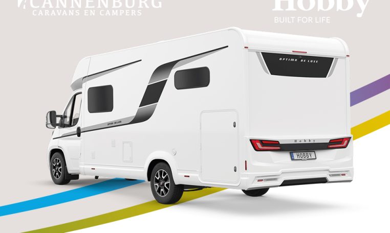 Hobby camper Optima De Luxe T65 GE model 2024 exterieur back