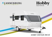 Hobby caravan ONTOUR 390 SF model 2024 front