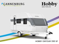Hobby caravan ONTOUR 390 SF model 2024 front