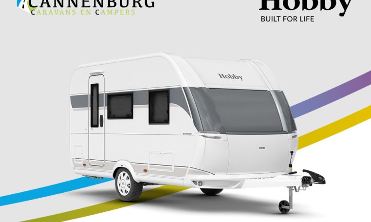 Hobby caravan ONTOUR 390 SF model 2024 front