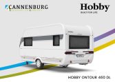 Hobby caravan ONTOUR 460 DL model 2024 back