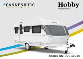 Hobby caravan ONTOUR 460 DL model 2024 front