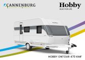 Hobby caravan ONTOUR 470 KMF model 2024 front