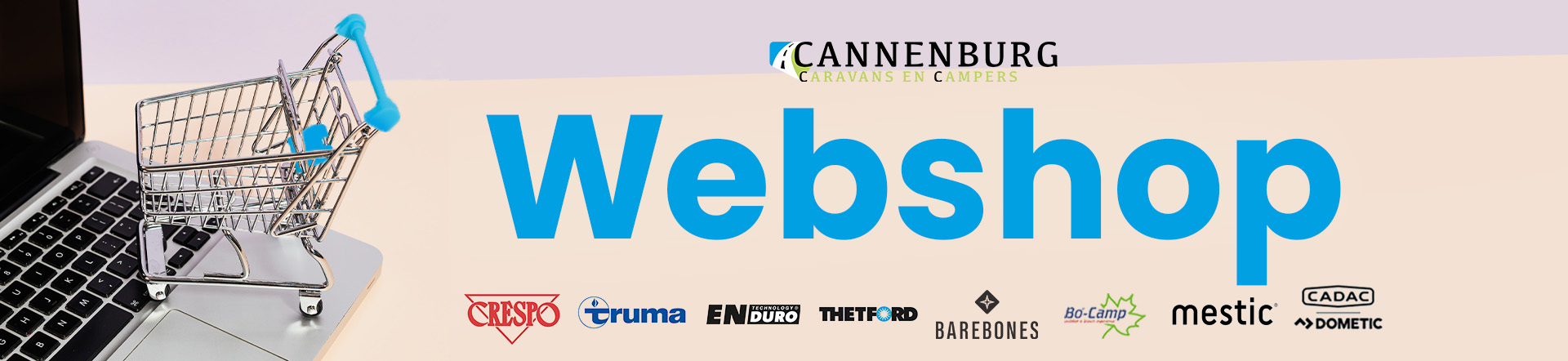 Webshop Header Cannenburg Caravans en Campers webshop