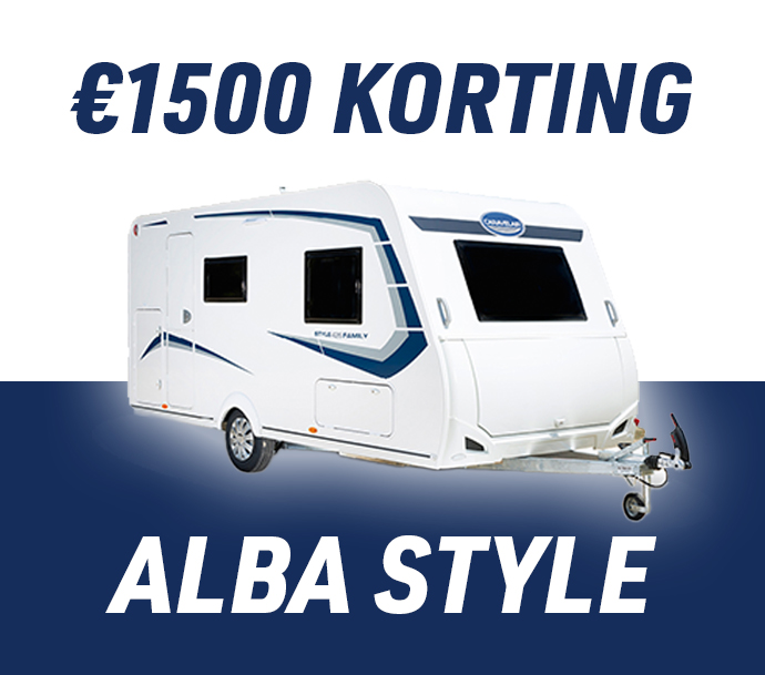 image blok Caravelair Alba style korting modeljaar 2023