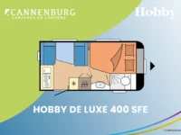 Hobby de luxe 400 sfe plattegrond